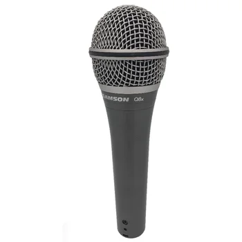 Originalus SAMSONAS Q8X Atnaujinta versija Q8 Profesinės Dinaminis Vokalinis Mikrofonas nešiojamą mikrofonas su nešimo krepšys ir klipas