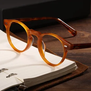 Ov5186 Derliaus optiniai akinių rėmeliai moterų ir vyrų skaityti Turas Poliarizuoti akiniai
