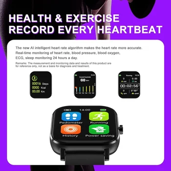 P8 pro DT35 Smart Žiūrėti EKG Širdies ritmo Monitorius Vandeniui Multi-sporto Rūšių 