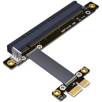PCIe 1x iki 16x Riser Card ilgiklis nereikia USB Gen3.0 PCI-E x1 x16 GPU Kabelis NVIDIA AMD Bitcoin Mining Kortelės R13SC-WK
