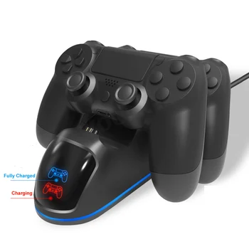 PS4 Controller Charging Dock For PlayStation 4 PS4 Slim/Pro Dual Įkroviklis USB Greito Krovimo Doko Stotis