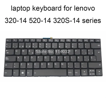 Pakeisti Klaviatūras Klaviatūra su foniniu Apšvietimu SN20M61947 Lenovo 320 14AST 120S 14IAP 320S 520 14IKB ispanijos SP ES 5CB0N82251