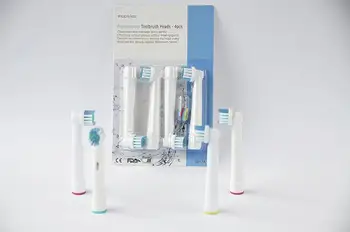 Pakuotėje 16 atsargines dalis suderinama su Oral B Precision Clean pakeitimo teptuku vadovai dantų valymas