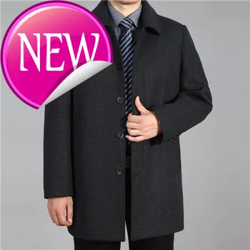 Paltai, vyriški vilnos savaiminio vilnos paltai, vyriški drabužiai, paltai, vienas mygtukas paltas, 5XL, 6xl,