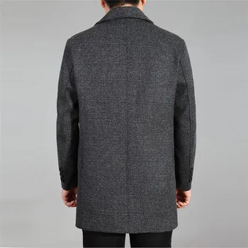 Paltai, vyriški vilnos savaiminio vilnos paltai, vyriški drabužiai, paltai, vienas mygtukas paltas, 5XL, 6xl,