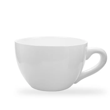 Paprasta Kūrybos Balta labai Didelis puodelis su Lėkšte Amatų, Apdailos, Kavinė, Baras, Restoranas Papuošalai Negabaritinių puodelis