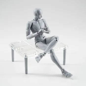 Piešimo Duomenys Menininkų Veiksmų Skaičius, Modelį, Žmogaus Manekenas Vyras Moteris Komplektai Pilkos Spalvos PVC Veiksmų Kolekcines Modelis Žaislas
