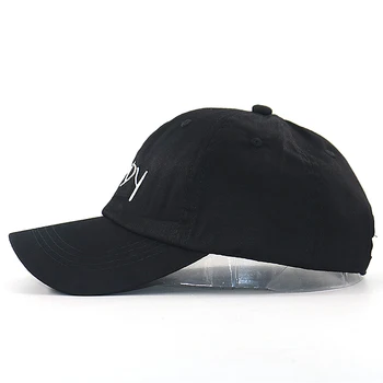Pora meilužis tėtis skrybėlės medvilnės laišką siuvinėjimo TĖTIS strapback beisbolo kepurės, juoda reguliuojamas hip-hop skrybėlę visi atitiko