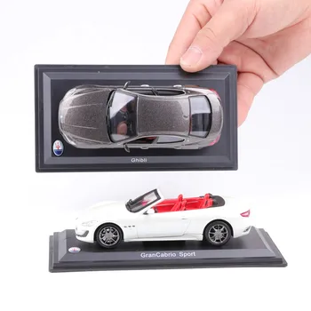 Prabanga 1:43 Lydinio Diecast Mini Pocket Automobilio Modelį, Vaikai, Transporto priemonės, Žaislai Vaikams, Senovinis Vintage Sporto Raumenų Maseratis Lenktyninį Automobilį