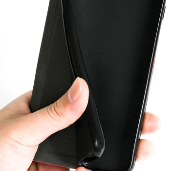 Prabanga PU Odos Atveju Blackview A80 Pro A80 Plus Flip Case For iGET Blackview GA80 Pro Telefono dėklas Minkštas Silikoninis Galinio Dangtelio