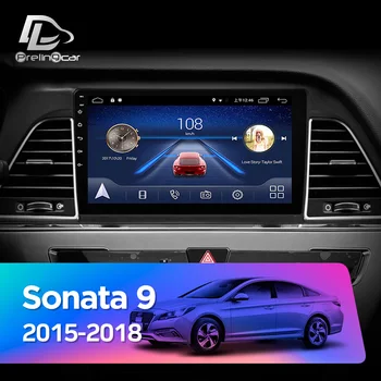 Prelingcar Android10.0 Hyundai sonata 9 m. 15 16 2017 Automobilio Radijo Multimedia Vaizdo Grotuvas GPS Navigaciją NE DVD 2-Din DSP 4G