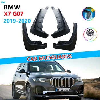 Purvasargių BMW X7 G07 2019 2020 sparnų Splash Atvartais, Automobilių Reikmenys Sparnas Mudflaps 4 VNT Priekiniai Galiniai