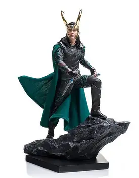 Pvc Lėlių Keršytojas Aljansas Geležies Studios Loki Thor 3 Meno Masto Statula