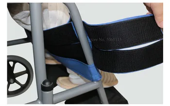 Pėdų vežimėlio, saugos diržas, stabdžių slydimo kojų tvirtinimo diržas, skirtas vyresnio amžiaus Stabdžių sistema kojų tvirtinimo tvirtinimo diržas