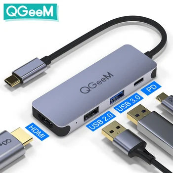 QGeeM USB C Centru 