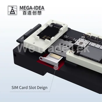 Qianli Mega-idėja Telefonas X-11ProMax Plokštė Rungtynių iSocket Jig Logika Valdybos Greitas Testas Turėtojas Mainboard Remontas