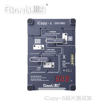 Qianli icopy-s 4in1 dvipusis chip bandymo stendas iphone6-XSMax baseband logika skaityti-rašyti nemokama lydmetalis Programavimo Įrankiai