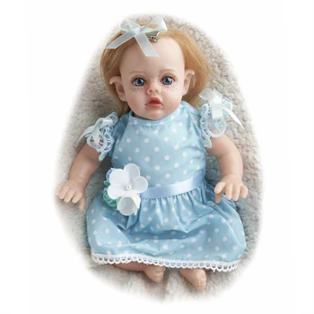 RBG Flo Mini Elf Vinilo 12 Cm Reborn Baby Doll Tikroviška Unpainted Nebaigtų Dalių 
