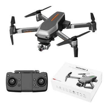 RC Drone 5G L109-PRO GPS 4K HD Kamera, WIFI FPV Brushless Variklio, Sulankstomas Selfie Tranai Profesinės