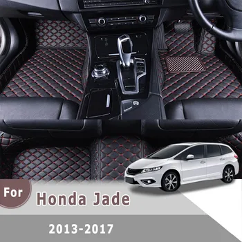 RHD Kilimai Honda Jade 2017 m. m. 2016 m. m. 2013 m. (6 sėdimos vietos) Automobilių Kilimėliai Auto Interjero Apima Trinkelės, Priedai Automobiliams