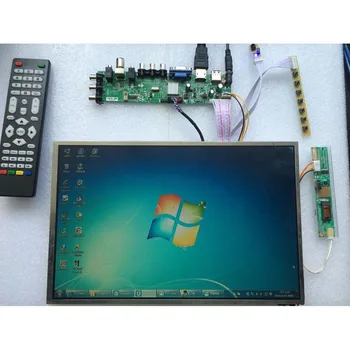 Rinkinys N154I1-L07/N154I1-L08 1280X800 DVB-T AV HDMI VGA 1 CCFL Skaitmeninis USB TV Valdiklio plokštės Ekranu LCD Skydelis nuotolinio