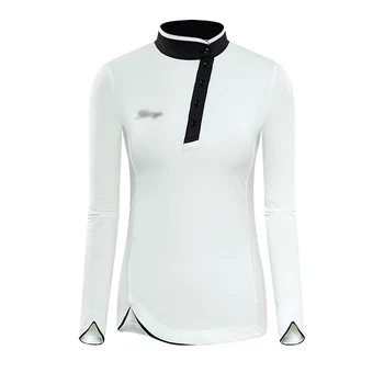 Rudenį, Pavasarį Moterų Golfo Drabužių Saulės Quick-Dry ilgomis rankovėmis T-shirt Lauko Sporto Mokymo Veikia UV Jersey Lady 2020 m.