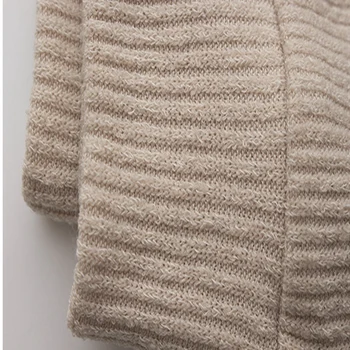 Rudenį ir žiemą naujas moterų džemperis large dydis 4XL 5XL 6XL 7XL 8XL seksualus giliai V-kaklo, ilgomis rankovėmis megztinis viršuje krūtinė 133CM