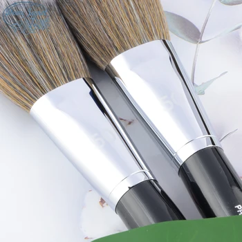 S #50 Skaistalai, Makiažo šepetėliai Pro šviesos milteliai sudaro šepetys Blush Milteliai kontūras kosmetikos priemonės Sintetinių plaukų medienos rankena