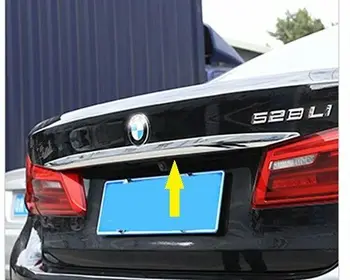 S. Plieno Galinis Kamieno liejimo Chromo apdailos Juostelės BMW 5 Serijos Sedanas G30 2017-iki