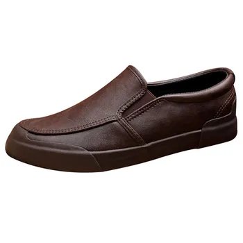 SAGACE Mados mažas padėti pėdų atsitiktinis vyrų odos batai, koja sidabrinė verslo darbo patogi suknelė, kostiumas, batai