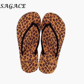 SAGACE naujas 2019 m. Vasaros Mados Dizaineris Moterų Paplūdimio Sandalai Fifo Moterų Šlepetės Moterų Butas Sandalai Fifo karšto #30