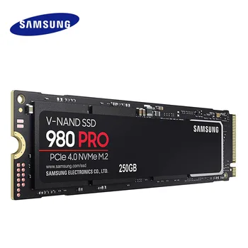 SAMSUNG 980 PRO 2 M. NVMe 250GB SSD (solid state drive 500GB 1 TB Kieto Disko skaitymo greitis iki 6400 MB/s stalinį kompiuterį