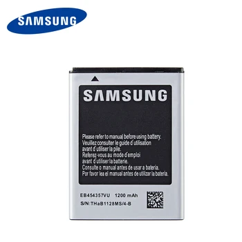 SAMSUNG Originalus EB454357VU 1200mAh bateriją, Skirtą Samsung Galaxy Y S5360 Y Pro B5510 Wave S5380 Pocket S5300 Chat B5330