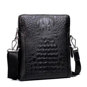 SAN VITALE Geriausia pardavimo dizaineris vyriškos rankinės Naujas krokodilas modelio vyriški maišelį pečių maišą verslo krepšiai