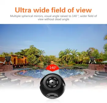 SQ6 Mini Kamera, Mini Kamera, Wireless Wifi IP Home Security 1080P DVR Naktį Nuotolinio Valdymo pultą Smart Home Hotselling