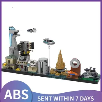 SS AvengerEDing filmą modelis Horizontai Architektūros serijos antenos statybos pastato blokus, PLYTAS, Vaikams, žaislai, dovanos