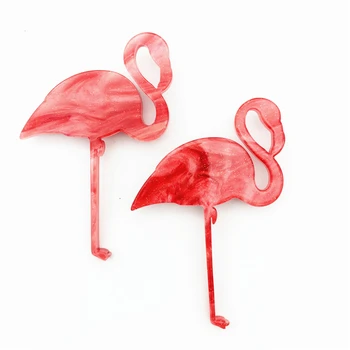 Sagės, Segtukai, Raudona Flamingo Sages Moterims Mielas Dovana Emalio Atlapas Pin Broche Broches 2019 bižuterijos, segtukai, Aksesuarai