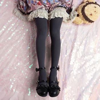 Saldus Japonų Stiliaus Moteris Lolita Baltos Spalvos Triko Moterims Kawaii Pėdkelnės Girl Nailono Kojinės Baleto Šokio Mados Moteriškos Pėdkelnės