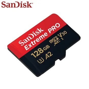 SanDisk 256 GB Micro SD Kortelė, 400GB TF Card 128 GB UHS-I SDXC Kortelės 64GB Atminties Kortelės A2 U3 Flash Kortelės Telefono Tablet PC