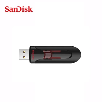SanDisk CZ600 USB 3.0 Flash Drive, Diskas 128GB 64GB 32GB 16GB Pen Ratai Maža Pendrive Memory Stick Saugojimo Įrenginį 