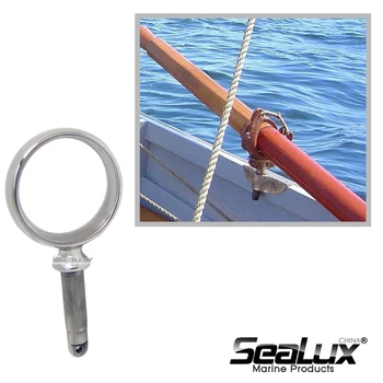 Sealux 2 vnt. viename rinkinyje Jūrų kokybės Nerūdijančio Plieno žiedas Oarlock už 1/2