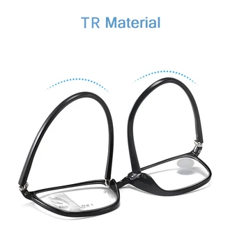 Seemfly Multifocal Progressive Optinio Skaitymo Akiniai Vyrai Moterys Presbyopia Ultralight Akiniai Kovos su Blue Ray TR90 Rėmelis +1.0 3.5