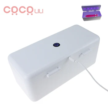 Sekso Žaislai Sterilizer UV Dezinfekavimo Box USB Powered Sekso Vibratorius Aksesuarai Suaugusiųjų Produkto Sterilizacija Kiaušinių Dildo dėklai