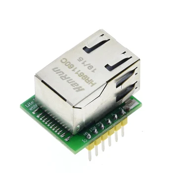 ShengYang Smart Elektronika USR-ES1 W5500 Chip Naujas SPI LAN/ Ethernet Converter TCP/IP Mod Arduino