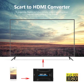 Signalo Vaizdo Garso Keitikliai Upscale Adapteriai, HD 1080P HDMI į HDMI Imtuvas Buitinių Kompiuterių Priedai
