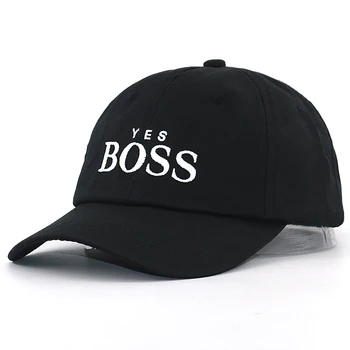 Siuvinėjimo mados TAIP BOSAS beisbolo kepuraitę medvilnės reguliuojamas snapback skrybėlę vyrams, moterims, hip-hop tėtis skrybėlės naujas