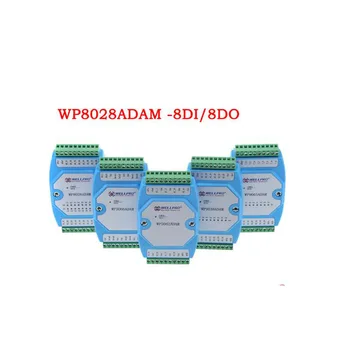 Skaitmeninės įvesties ir išvesties modulis izoliuotas 8DI/8DO RS485 MODBUS RTU WP8028ADAM NPN