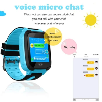 Smart Žiūrėti Vaikai Jutiklinis Ekranas vaizdo Kameros Padėties Vaikų Laikrodžiai SOS Skambučio Vieta Anti-Lost Priminimas Žiūrėti Vaikams Laikrodis