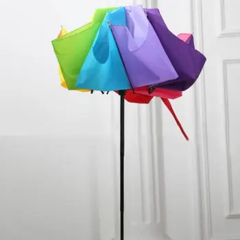 Spalvingas Skėtis Vaivorykštė Lankstymo Vaikai Skėčiai ilga rankena, didelis skėtis skėtis moterų skėčiai aišku, skėtis