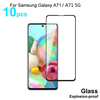Stiklo Samsung Galaxy A71 A71 5G Pilnas draudimas Screen Protector Apsauginės Grūdintas Stiklas Samsung Galaxy A71 4G 5G Stiklo